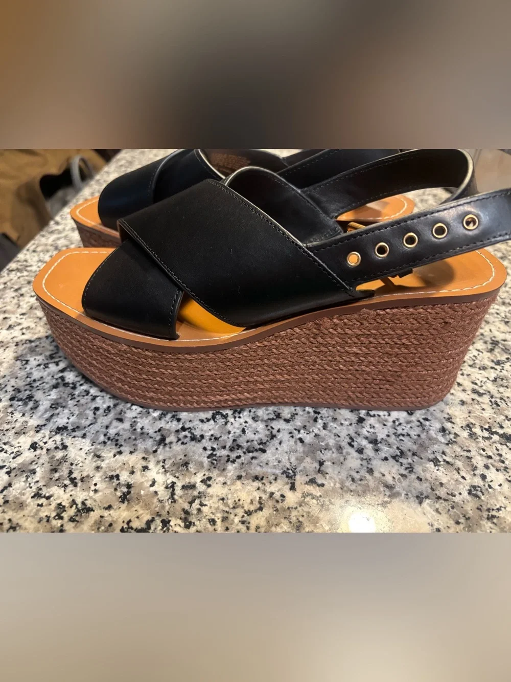 Madewell Amee Wedge Sandal size 8
